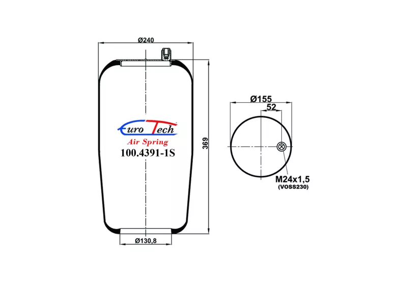 Air Springs - Service Assembly