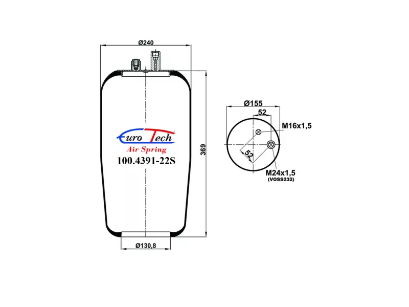 Air Springs - Service Assembly