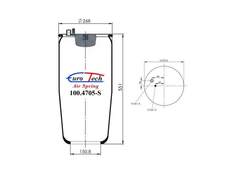 Air Springs - Service Assembly