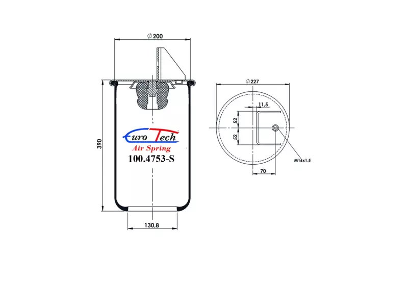 Air Springs - Service Assembly