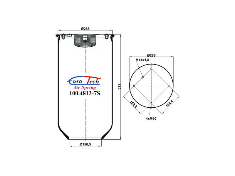 Air Springs - Service Assembly