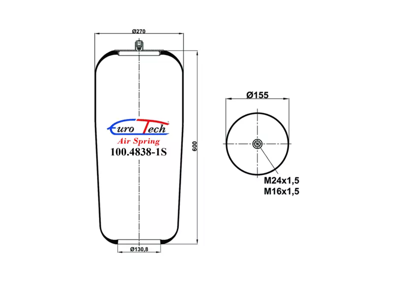 Air Springs - Service Assembly