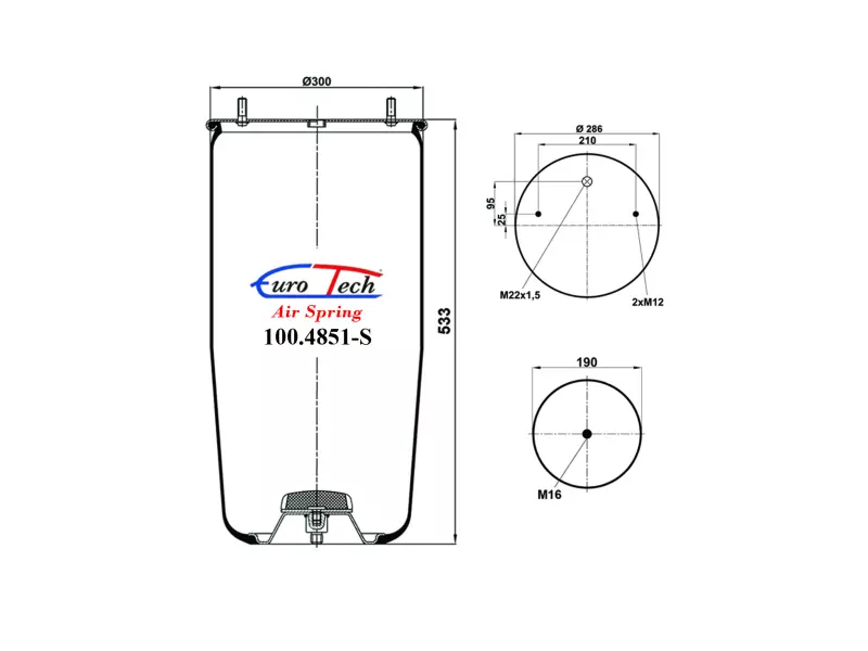 Air Springs - Service Assembly