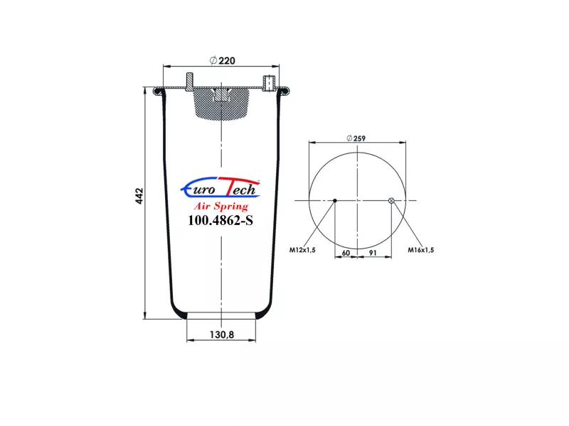 Air Springs - Service Assembly