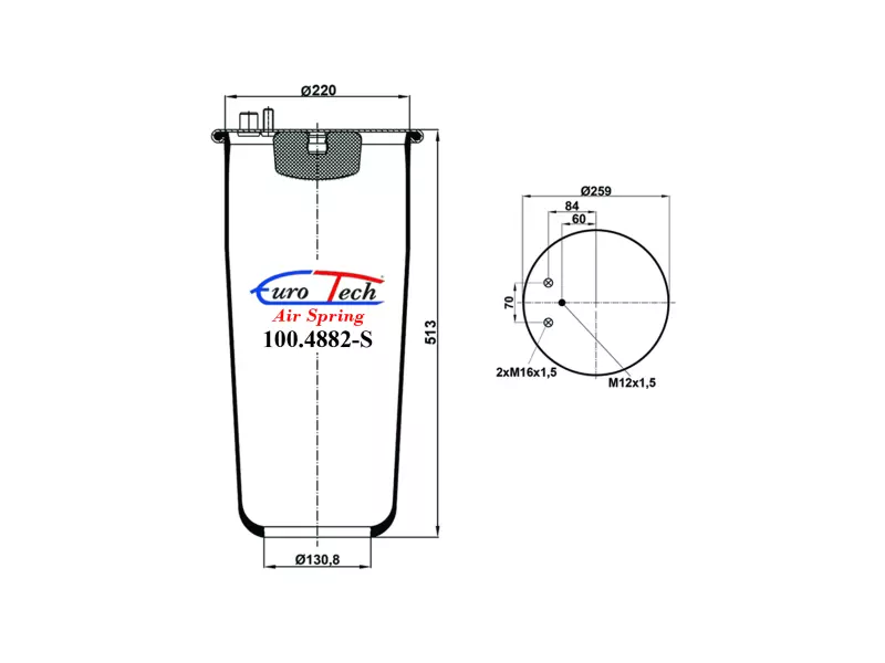 Air Springs - Service Assembly