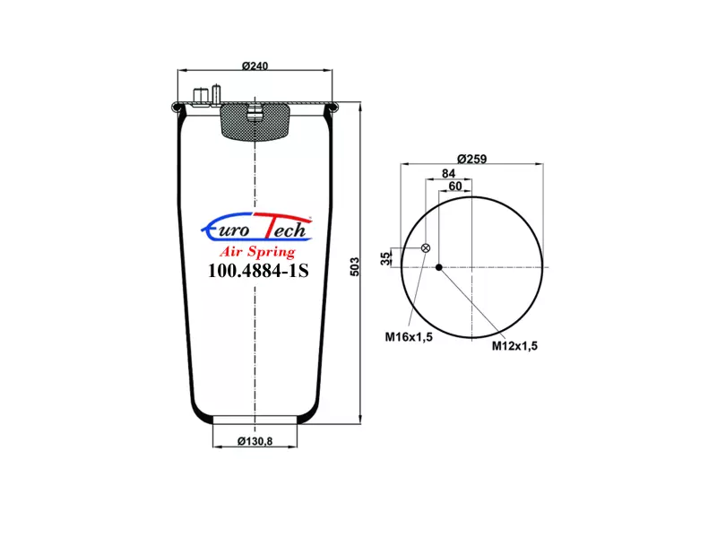 Air Springs - Service Assembly