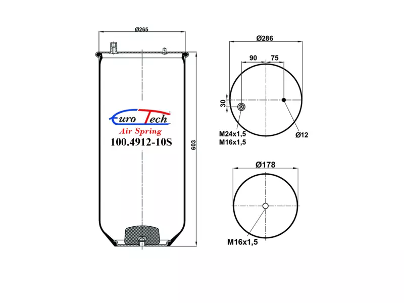 Air Springs - Service Assembly
