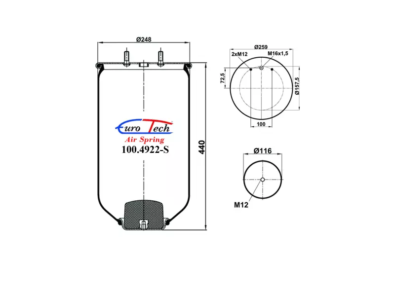 Air Springs - Service Assembly