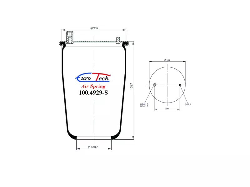 Air Springs - Service Assembly