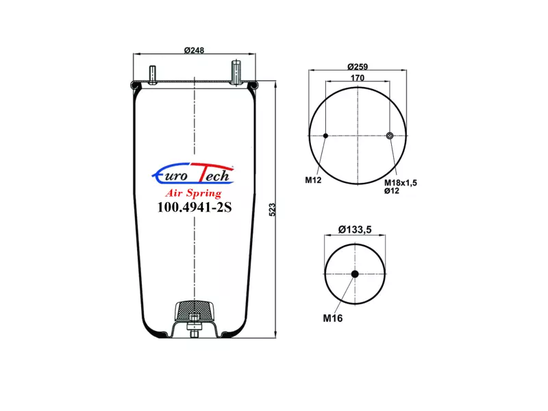 Air Springs - Service Assembly