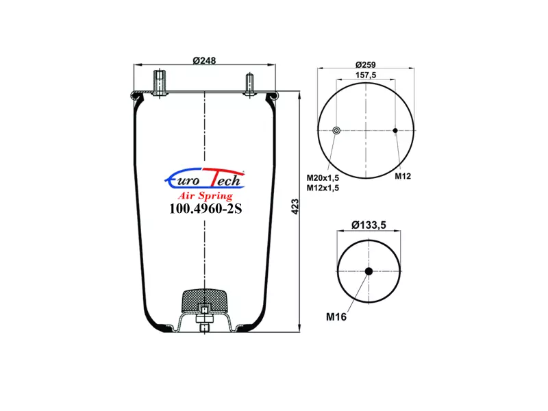 Air Springs - Service Assembly
