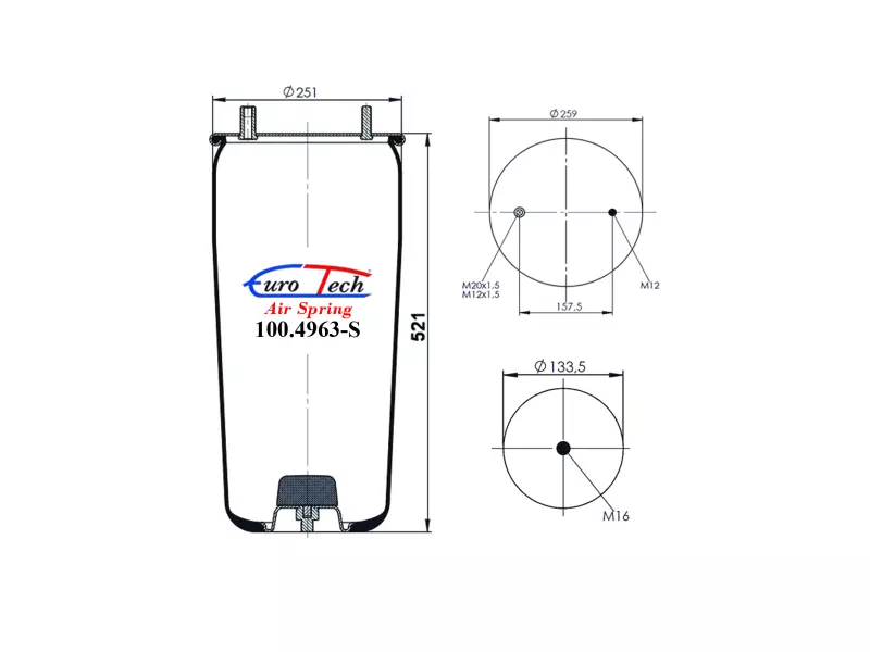 Air Springs - Service Assembly