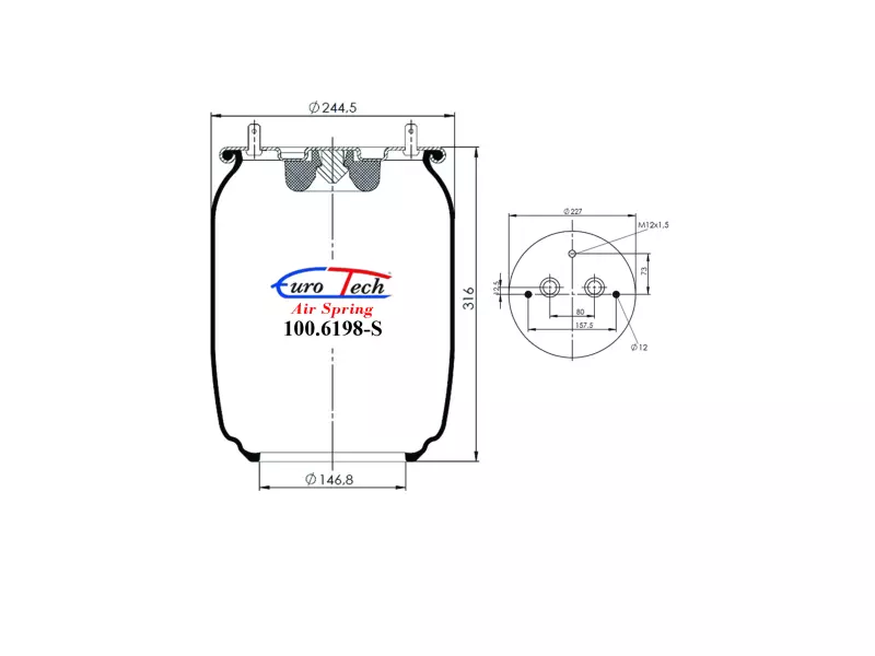 Air Springs - Service Assembly