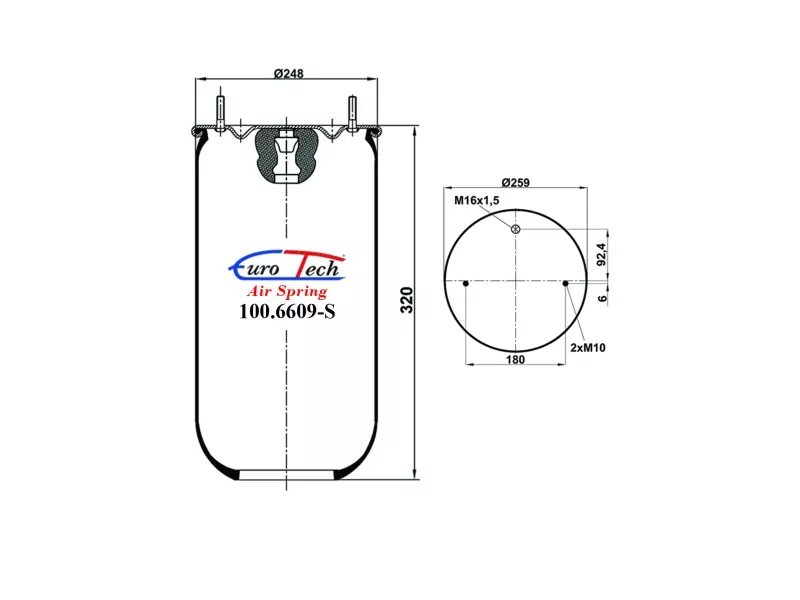 Air Springs - Service Assembly