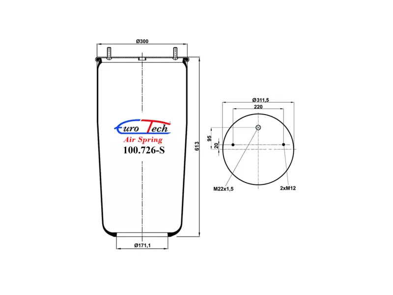 Air Springs - Service Assembly