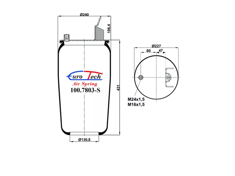 Air Springs - Service Assembly