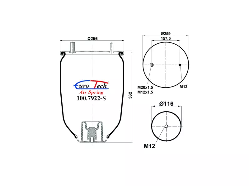 Air Springs - Service Assembly