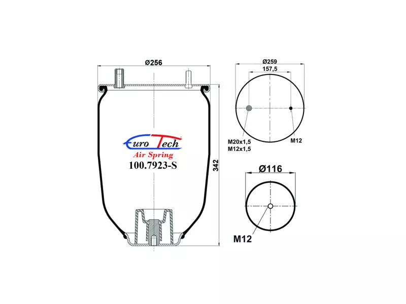 Air Springs - Service Assembly