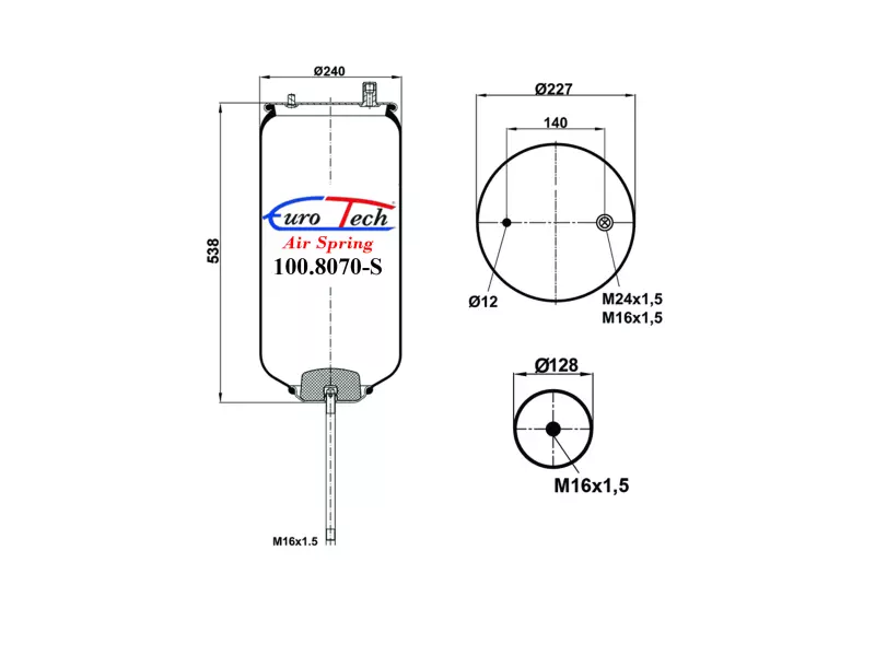 Air Springs - Service Assembly