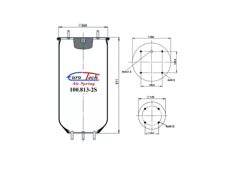 Air Springs - Service Assembly