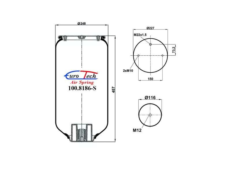 Air Springs - Service Assembly