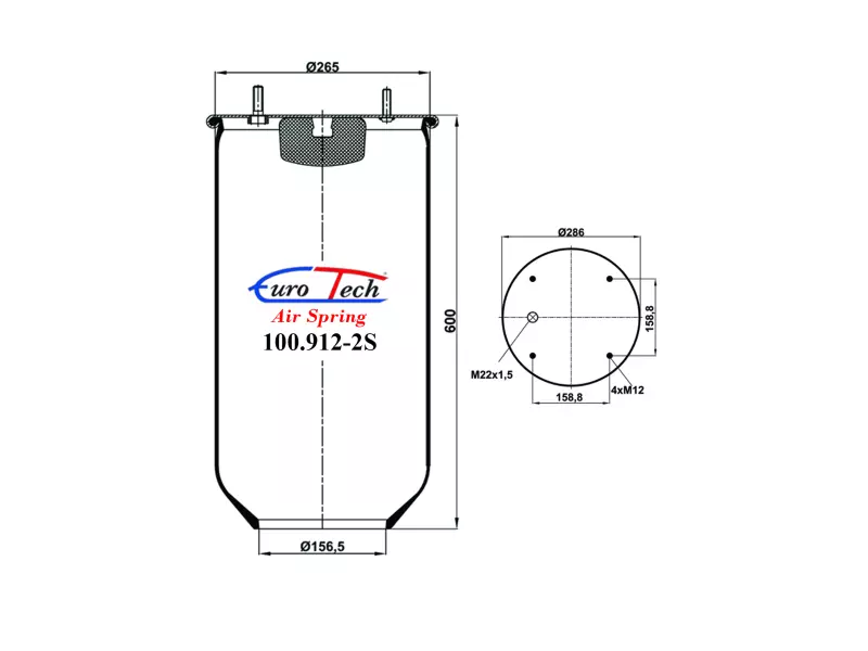 Air Springs - Service Assembly