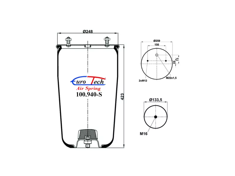 Air Springs - Service Assembly