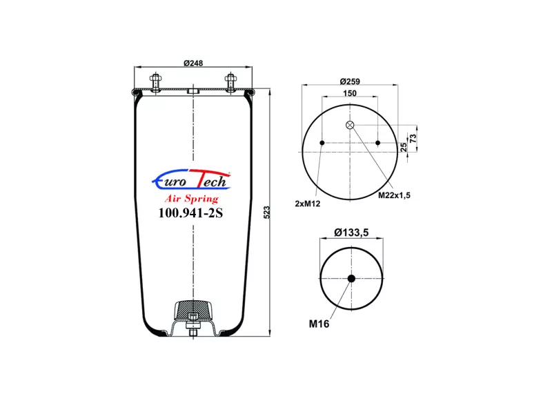 Air Springs - Service Assembly