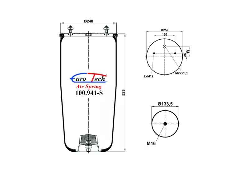Air Springs - Service Assembly