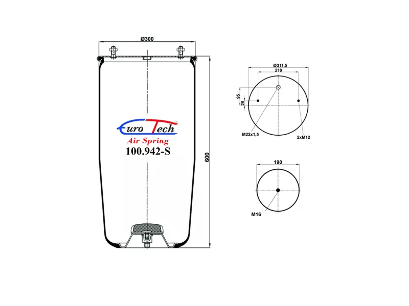 Air Springs - Service Assembly