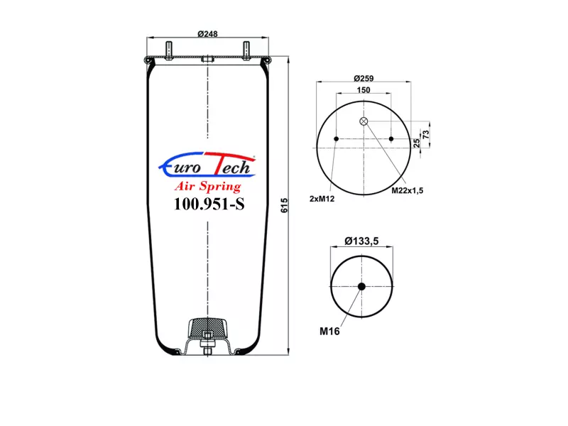 Air Springs - Service Assembly