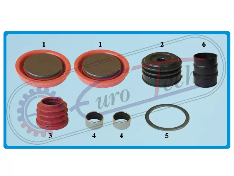 Caliper Repair Kits - Modul X Type Caliper Repair Kits