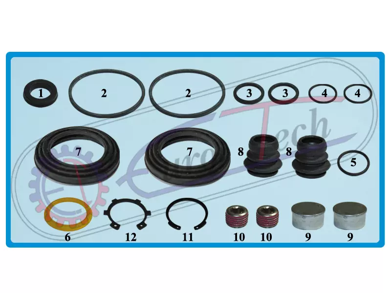 Caliper Repair Kits - SB 6 / SB 7 Type Caliper Repair Kits