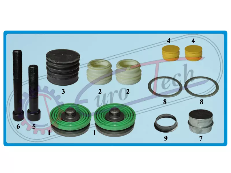 Caliper Repair Kits - 17-5inc-9-5inc-22-5inc TYPE CALIPER REPAIR KITS