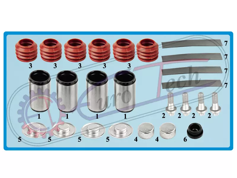 Caliper Repair Kits - Modul X Type Caliper Repair Kits