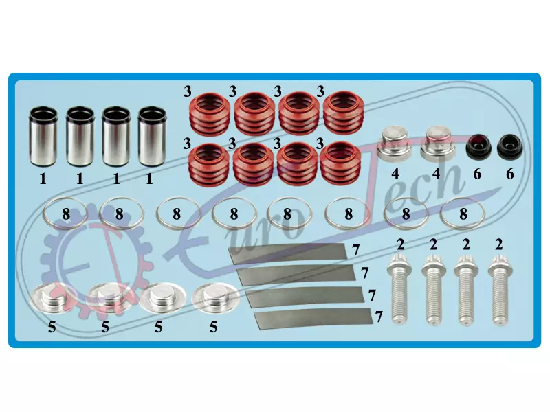 Caliper Repair Kits - Modul X Type Caliper Repair Kits