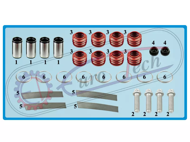 Caliper Repair Kits - Modul X Type Caliper Repair Kits