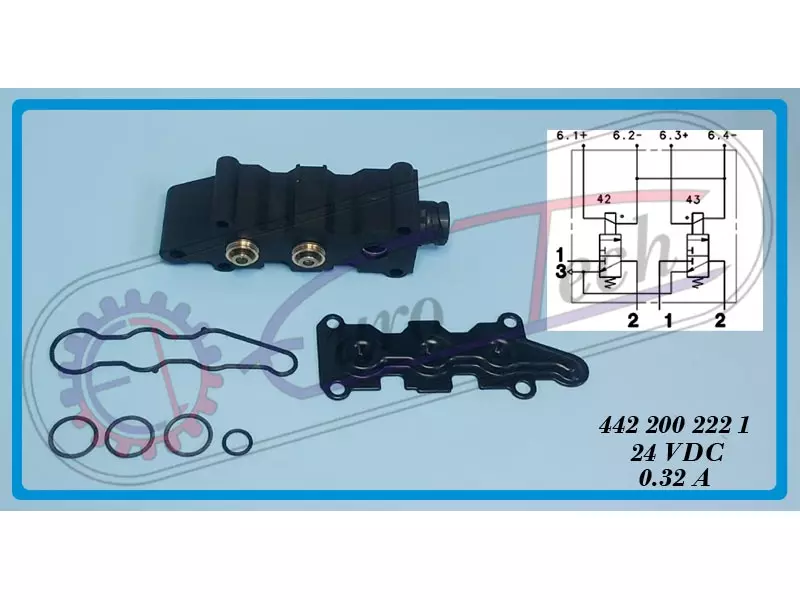 ECAS Solenoid Valve Repair Kits