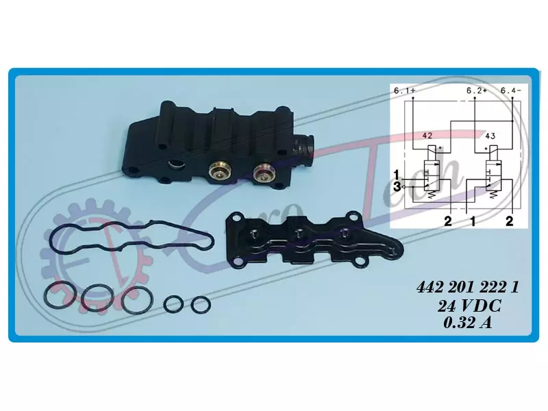 ECAS Solenoid Valve Repair Kits