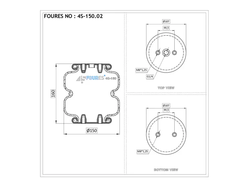 Convoluted Air Springs