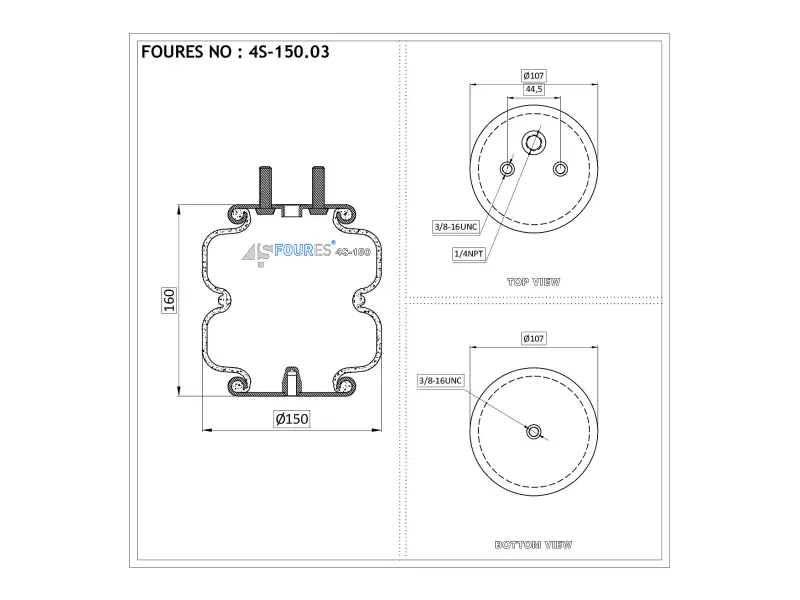 Convoluted Air Springs