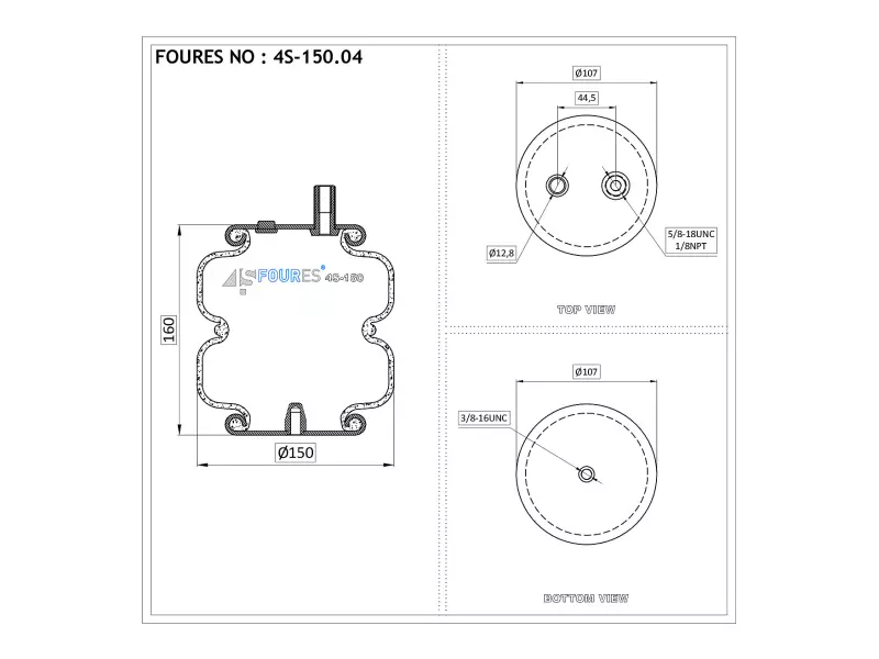 Convoluted Air Springs