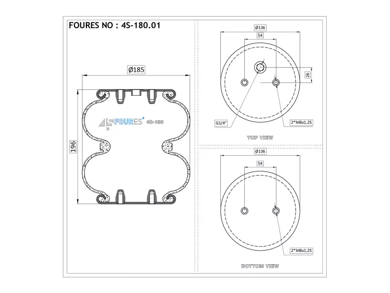 Convoluted Air Springs
