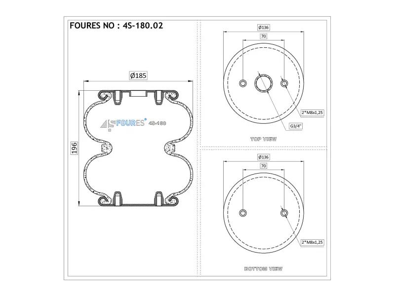 Convoluted Air Springs