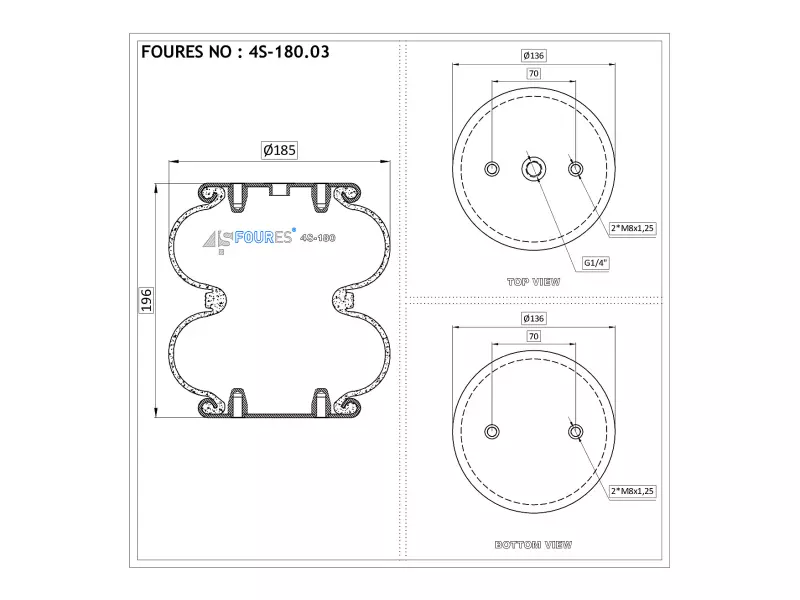 Convoluted Air Springs