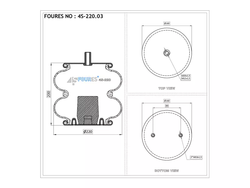 Convoluted Air Springs