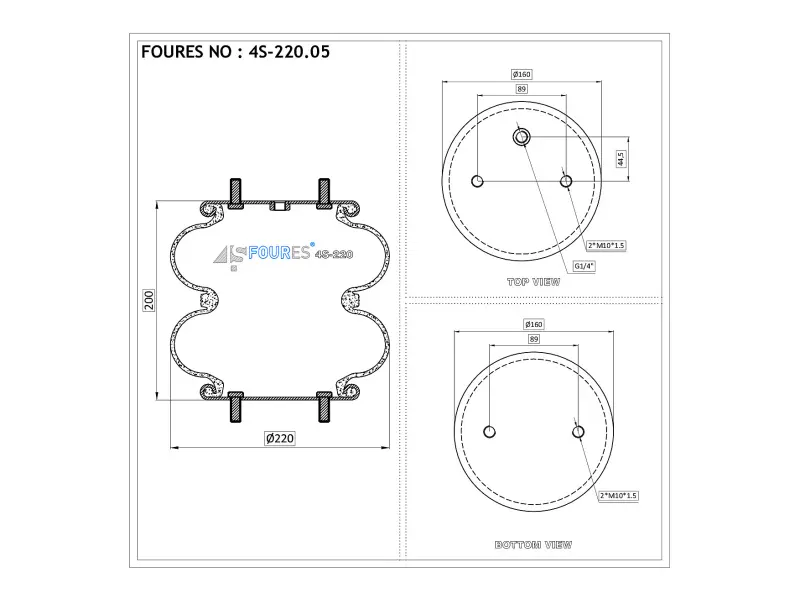 Convoluted Air Springs