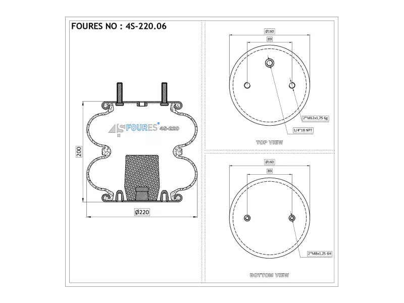 Convoluted Air Springs