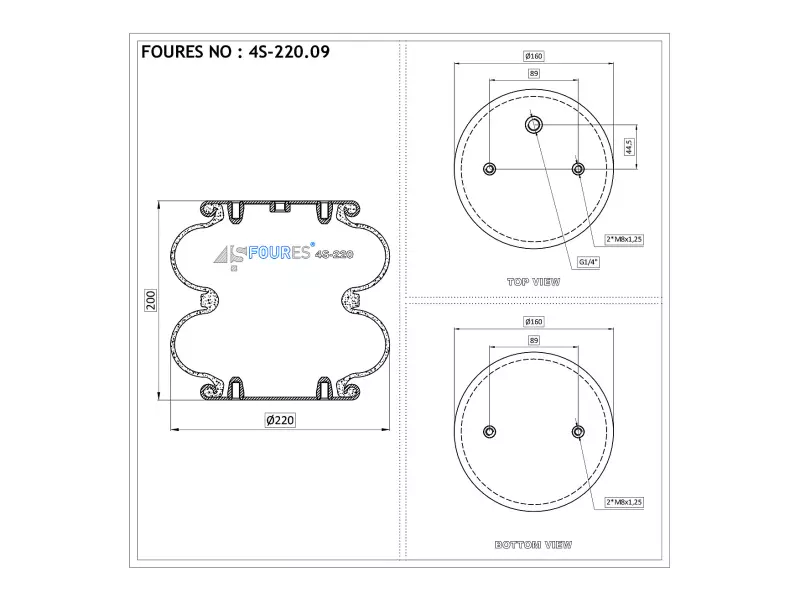 Convoluted Air Springs