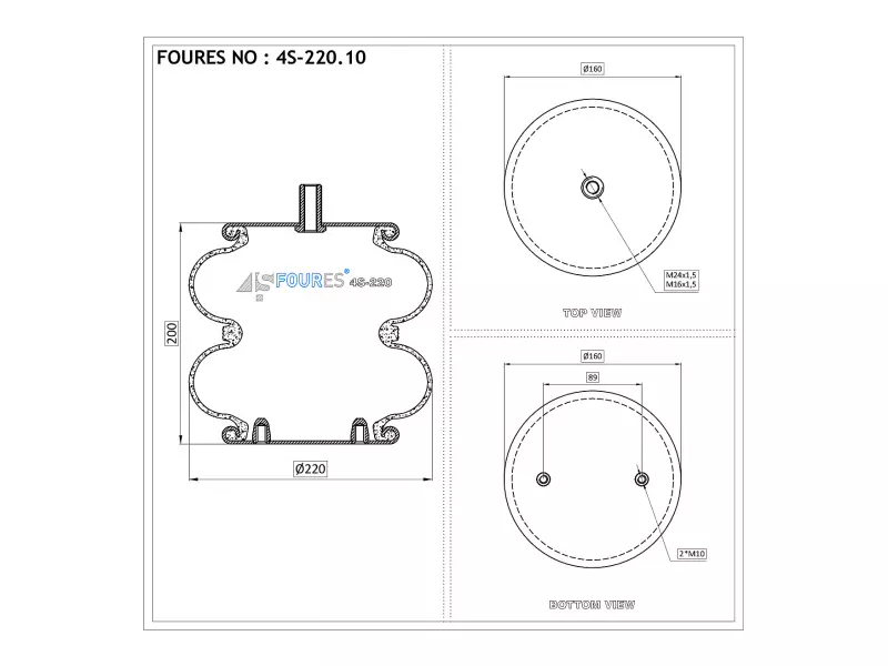 Convoluted Air Springs